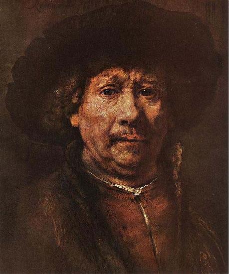 REMBRANDT Harmenszoon van Rijn Little Self-portrait